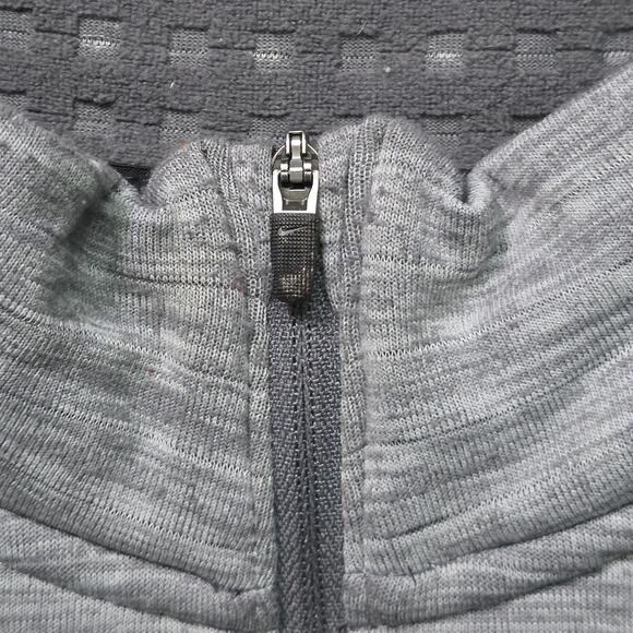 Nike Therma Sphere Half Zip Men’s Small Gray Running Top BV4713-069 - Picture 3 of 8